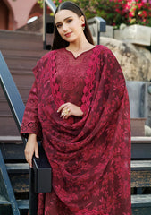 Lawn - Farasha - Aurea - Eid Summer 25 - Merlot Muse