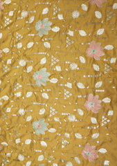 Indian Georgette Raw Silk Resham Dhaga Zari And Gotta Work - ASPL#134