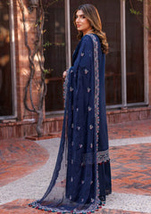 Lawn Collection - Farasha - Kaavish - FK24#04 - DEEP SAPPHIRE