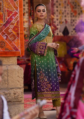 Lawn Collection - Nureh - Bazaar - Hand Embellished - NS24#132