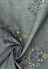 Elite Men Raw Silk Jacquard Unstitched Waistcoat Fabric