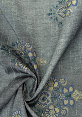 Elite Men Raw Silk Jacquard Unstitched Waistcoat Fabric