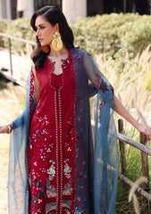 Lawn - Afrozeh - Unstitched 25 - AL#04 - Glacis