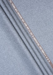 Loro Piana Zenit Cashmere Vicuna Wool & Silk Fabric - L Grey