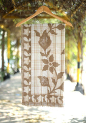 Pashmina Wool Kaani Jamawar Shawl D - 03 - Fawn