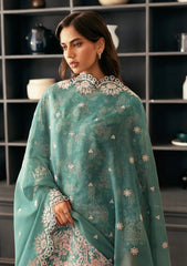 Lawn - Afrozeh - Day Break - Printed Kari - AL-25-V11-10