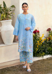 Lawn - Sahar - Selene Premium - 2 Pcs - STP25#09 - BLUEBELL DREAM