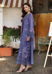 Lawn - Noor by Saadia Asad - Luxury Eid - Schiffli Laserkari 26 - D#09
