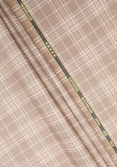 Ermenegildo Zegna Wool & Silk Fabric - Brown
