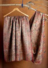 Pashmina Zari Jamawar Shawl D#38 - Multi