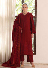 Winter - Noor by Saadia Asad - Pashmina Shawl 25 - NSP#05 - Ember