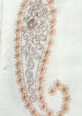 Ari Work Wool Shawl D - 48 - Off White