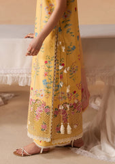 Lawn - Afrozeh - Haze - Summer Edit 26 - Evania Yellow