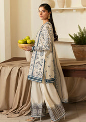 Lawn - Deyar - Iris - Luxury 25 - LD009 - Ivory