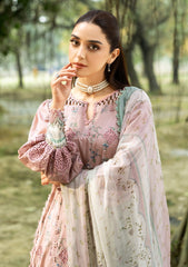 Lawn - Elaf Premium - Chikankari Prints 26 - ERC-8A - SAHAA