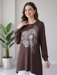Pret - Moven - Round Neck T-Shirt - Brown
