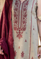 Winter - Humdum - Khumar - Embroidered Wool 25 - HK#02