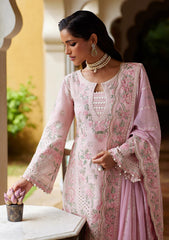 Lawn - Gulaal - Luxury Lawn 25 - GL25#01 - Magnolia
