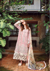 Lawn - Mushq - Hemline Secret Garden 26 - Beyond The Garden Gate - MHS#210 - Secret Petals