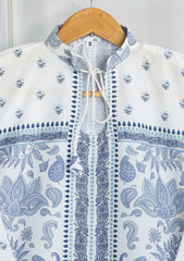 Pret - Rubaaiyat - Co-Ords 25 - D#12 - White & Blue
