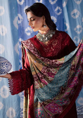 Winter - Nureh - Bazaar 25 - Chikankari Leather Peach - NE#204