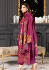 Winter Collection - Rang Rasiya - Carnation Khaddar Shawl - Anan - D#08