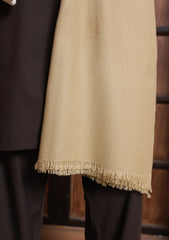 Men Shawls - Wool Shawls - D#25 - L Brown 1