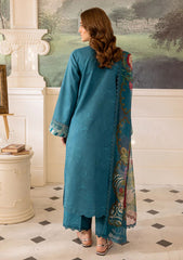 Lawn Collection - Farasha - Seraya - FS24#08 - PERIWINKLE