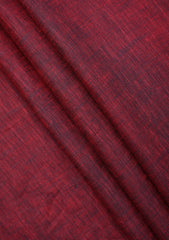 Soft Finish Linen Fabric - Maroon