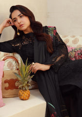 Lawn - Marwat Textiles - Gulmina - Unstitched 25 - D#09 - Black Magic