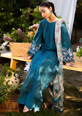 Lawn Collection - Neeshay - Summer Lines - Printkari - NP24#05 - Lagoon