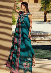 Lawn Collection - Noor by Saadia Asad - Eid Handwork Laserkari Lawn - SL24#04