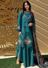 Lawn Collection - Noor by Saadia Asad - Eid Handwork Laserkari Lawn - SL24#04