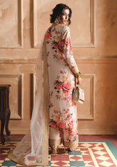 Pret Collection - Humjoli - Luxury Lawn - HMJ#09 - Beige Rose