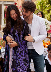 Lawn Collection - Mushq - Te Amo - Luxury - MSL#2410 - Sardinia Splendor