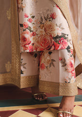Pret Collection - Humjoli - Luxury Lawn - HMJ#09 - Beige Rose