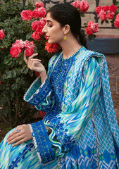 Lawn Collection - Zaha - Unstitched - Festive - ZF#10