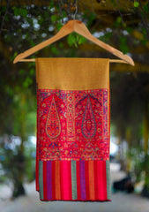 Pure Jamawar Kaani Shawl D - 2222 - Multi Skin
