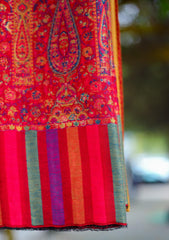 Pure Jamawar Kaani Shawl D - 2222 - Multi Skin