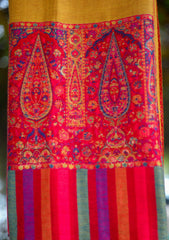 Pure Jamawar Kaani Shawl D - 2222 - Multi Skin