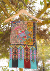 Pashmina Ari Work Shawl D - 93 - Multi