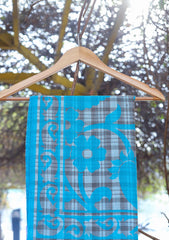 Pure Pashmina Kaani Jamawar Shawl D - 28B - Ferozi