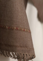 Men Shawls - Wool Shawls - D#207 - Brown