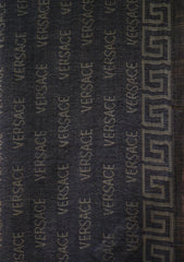 Pure Pashmina Kaani Jamawar Shawl D - 82 - Black