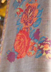 Pure Jamawar Kaani Shawl D - 2241 - Brown