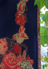 Pure Jamawar Kaani Shawl D - 2240 - N Blue