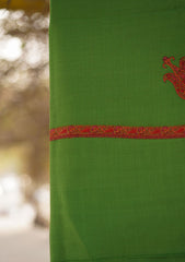 Pashmina Emboridered Shawl D - 61F - Parrot