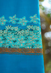 Pashmina Patch Work Shawl D - 14 - Ferozi