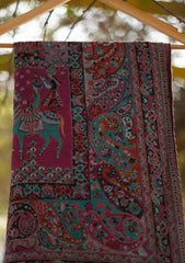 Pure Pashmina Kaani Jamawar Shawl D - 64 - Multi