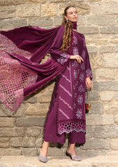 Winter - Rang Rasiya - Carnation 25 - Luxury Shawl Edit - CWD#09 - Affogato